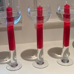 Set of 3 Ikea Fenomen Candle Holders